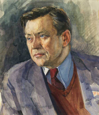 Шипиленко Александр Кузьмич. Портрет народного артиста СССР Б.П. Чиркова 